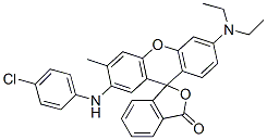 CAS#: 52470-07-2， 2'-[(4-Chlorophenyl)Amino]-6'-(Diethylamino)-3'-Methylspiro[Isobenzofuran-1(3H),9'-[9H]Xanthene]-3-One
