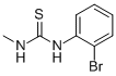 structure of CAS# 52599-27-6, N-(2-Bromophenyl)-N'-Methylthiourea;N-(2-BROMOPHENYL)-N'-METHYLTHIOUREA