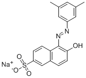 structure of CAS# 52749-23-2, Brilliant Orange H;Sodium (5Z)-5-[(2,3-Dimethylphenyl)Hydrazono]-6-Oxo-Naphthalene-2-Sulfonate;Sodium (5Z)-5-[(2,3-Dimethylphenyl)Hydrazono]-6-Oxo-2-Naphthalenesulfonate;Sodium (5Z)-5-[(2,3-Dimethylphenyl)Hydrazono]-6-Keto-Naphthalene-2-Sulfonate
