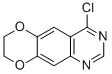 structure of CAS# 52791-05-6, 4-Chloro-7,8-dihydro-[1,4]dioxino[2,3-g]quinazoline;4-CHLORO-7,8-DIHYDRO[1,4]DIOXINO[2,3-G]QUINAZOLINE;4-CHLORO-6,7-DIMETHYLENEDIOXYQUINAZOLINE