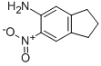 structure of CAS# 52957-66-1, 6-Nitro-2,3-Dihydro-1H-Inden-5-Ylamine;6-Nitroindan-5-Amine;6-Nitro-5-Indanamine;(6-Nitroindan-5-Yl)Amine