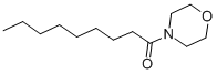 structure of CAS# 5299-64-9, N-Nonanoylmorpholine;1-Morpholinononan-1-One;1-Nonanone, 1-(4-Morpholino)-;4-(1-Oxononyl)Morpholine