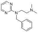 CAS#: 531-08-8， 2-(Benzyl((2-dimethylamino)ethyl)amino)pyrimidine