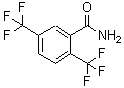 structure of CAS# 53130-46-4, 2,5-Bis(Trifluoromethyl)Benzamide;2,5-BIS(TRIFLUOROMETHYL)BENZAMIDE