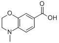 structure of CAS# 532391-89-2, 4-Methyl-3,4-Dihydro-2H-1,4-Benzoxazine-7-Carboxylic Acid;4-Methyl-3,4-Dihydro-2H-Benzo[B][1,4]Oxazine-7-Carboxylic Acid;4-Methyl-3,4-Dihydro-2H-1,4-Benzoxazine -7-Carboxylic Caid;4-METHYL-3,4-DIHYDRO-2H-1,4-BENZOXAZINE-7-CARBOXYLIC ACID