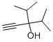 structure of CAS# 5333-87-9, 3-Isopropyl-4-Methyl-1-Pentyn-3-Ol;3-Isopropyl-4-Methyl-Pent-1-Yn-3-Ol;3-Isopropyl-4-Methylpent-1-Yn-3-Ol;4-Methyl-3-Propan-2-Yl-Pent-1-Yn-3-Ol