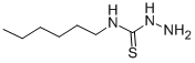 structure of CAS# 53347-40-3, 1-Amino-3-hexylthiourea;4-HEXYL-3-THIOSEMICARBAZIDE