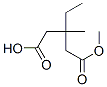 CAS#: 5338-98-7， 3-Ethyl-5-Methoxy-3-Methyl-5-Oxo-Pentanoic Acid