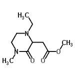 CAS#: 534603-34-4， Methyl (1-Ethyl-4-Methyl-3-Oxo-2-Piperazinyl)Acetate