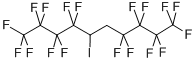 结构式 CAS# 53638-10-1, 1-碘-1,2-二(全氟正丁基)乙烷