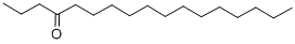结构式 CAS# 53685-77-1, 4-十七烷酮