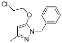 CAS#: 5371-90-4， 1-Benzyl-5-(2-Chloroethoxy)-3-Methyl-1H-Pyrazole