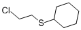 structure of CAS# 53787-05-6, 2-Chloroethyl Cyclohexyl Sulphide;2-CHLOROETHYL CYCLOHEXYL SULPHIDE 97%;3-Chloropropyl Cyclohexyl Sulfide;2-CHLOROETHYL CYCLOHEXYL SULPHIDE