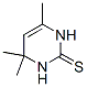 结构式 CAS# 5392-23-4, 4,4,6-三甲基-3,4-二氢嘧啶-2(1H)-硫酮