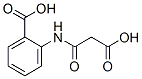 结构式 CAS# 53947-84-5, 2-(羧基乙酰氨基)苯甲酸