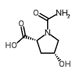 CAS#: 54080-04-5， (4R)-1-Carbamoyl-4-Hydroxy-D-Proline