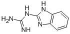 structure of CAS# 5418-95-1, 2-Guanidinobenzimidazole;Sbb003790;Aids-020305;2-Benzimidazolylguanidine