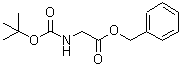 structure of CAS# 54244-69-8, Tert-Butoxycarbonylamino-Acetic Acid Benzyl Ester