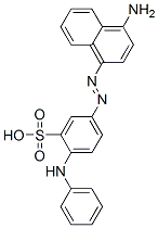 CAS#: 54363-79-0， 5-[(4-Amino-1-Naphthyl)Azo]-2-Anilinobenzenesulphonic Acid