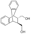 structure of CAS# 5445-55-6, trans-9,10-Dihydro-9,10-Ethanoanthracene-11,12-Dimethanol;Nsc22095
