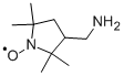 structure of CAS# 54606-49-4, 3-Aminomethyl-2,2,5,5-tetramethyl-1-pyrrolidinyl-N-oxyl;3-Aminomethyl-2,2,5,5-Tetramethyl-1-Pyrrolidinyl-N-Oxyl;3-Aminomethyl-Proxyl;270180_Aldrich