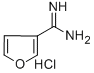 结构式 CAS# 54649-21-7, 3-呋喃甲脒盐酸盐