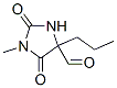 CAS#: 5471-57-8， 1-Methyl-2,5-Dioxo-4-Propyl-Imidazolidine-4-Carbaldehyde