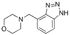 结构式 CAS# 5472-71-9, (4-吗啉基甲基)苯并三唑