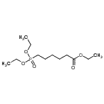 结构式 CAS# 54965-29-6, 乙基6-(二乙氧基磷酰)己酸酯