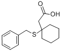 CAS#: 55154-80-8， 1-((Phenylmethyl)thio)-Cyclohexaneacetic acid