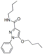CAS#: 55228-47-2， 5-Butoxy-N-Butyl-1-Phenyl-1H-Pyrazole-3-Carboxamide
