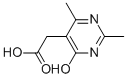 CAS#: 5536-40-3， (4-Hydroxy-2,6-Dimethyl-Pyrimidin-5-Yl)-Acetic Acid