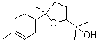 structure of CAS# 55399-12-7, Tetrahydro-alpha,alpha,5-Trimethyl-5-(4-Methyl-3-Cyclohexen-1-Yl)Furan-2-Methanol;2-[5-Methyl-5-(4-Methyl-1-Cyclohex-3-Enyl)Tetrahydrofuran-2-Yl]Propan-2-Ol;2-[5-Methyl-5-(4-Methyl-1-Cyclohex-3-Enyl)-2-Tetrahydrofuranyl]Propan-2-Ol;.Alpha.-Bisabolol Oxide B