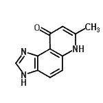 CAS#: 55403-04-8， 7-Methyl-3,6-Dihydro-9H-Imidazo[4,5-f]Quinolin-9-One