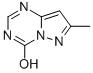 structure of CAS# 55457-11-9, 7-Methyl-Pyrazolo[1,5-a]-1,3,5-Triazin-4(1H)-One;Nsc167058