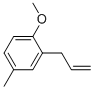 结构式 CAS# 55469-26-6, 3-(2-甲氧基-5-甲基苯基)-1-丙烯