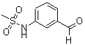 structure of CAS# 55512-05-5, N-(3-Formylphenyl)Methanesulfonamide;N-(3-FORMYLPHENYL)METHANESULPHONAMIDE;N-(3-FORMYLPHENYL)METHANESULFONAMIDE;3-(Methylsulfonamido)Benzaldehyde
