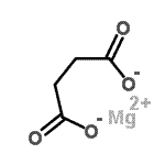 structure of CAS# 556-32-1, Magnesium Succinate