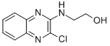 structure of CAS# 55687-07-5, 2-[(3-Chloroquinoxalin-2-Yl)Amino]Ethanol