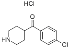 structure of CAS# 55695-51-7, (4-Chlorophenyl)(4-Piperidyl)Methanone Hydrochloride;(4-Chlorophenyl)-Piperidin-1-Ium-4-Yl-Methanone;(4-Chlorophenyl)-(4-Piperidin-1-Iumyl)Methanone;Zinc03883509