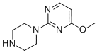 structure of CAS# 55745-88-5, 4-Methoxy-2-Piperazin-1-Ylpyrimidine;4-Methoxy-2-(1-Piperazinyl)Pyrimidine
