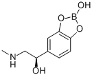CAS#: 5579-16-8， (R)-2-Hydroxy-alpha-[(Methylamino)Methyl]-1,3,2-Benzodioxaborole-5-Methanol