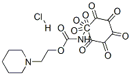 CAS#: 55948-94-2， [4-(Octyloxy)Phenyl]-Carbamicacid 2-(1-Piperidinyl)Ethyl Ester Monohydrochloride