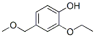 CAS 登录号：5595-79-9， 2-乙氧基-4-(甲氧基甲基)苯酚