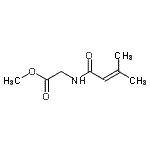 CAS#: 56009-34-8， Methyl N-(3-Methyl-2-Butenoyl)Glycinate