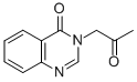 结构式 CAS# 5632-37-1, 3-(2-氧代丙基)-4(3H)-喹唑啉酮