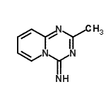 CAS 登录号：56536-35-7， 2-甲基-4H-吡啶并[1,2-a][1,3,5]三嗪-4-亚胺