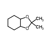CAS 登录号：5664-14-2， 2,2-二甲基六氢-1,3-苯并二氧戊环