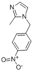 structure of CAS# 56643-86-8, 2-Methyl-1-(4-Nitrobenzyl)-1H-Imidazole;2-METHYL-1-(4-NITROBENZYL)-1H-IMIDAZOLE
