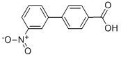 structure of CAS# 5737-85-9, 4-(3-Nitrophenyl)Benzoic Acid;3'-Nitro-4-Biphenylcarboxylic Acid;4-(3-Nitrophenyl)Benzoic Acid